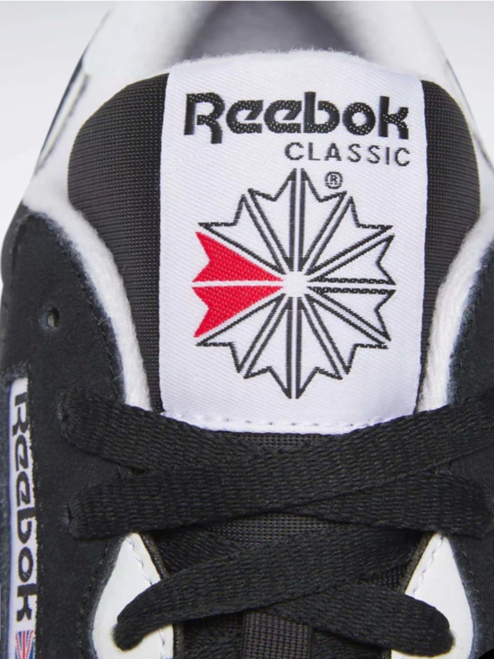 NEW Reebok Women’s Classic Nylon Shoes In Black 8.5 39 Leather Sneakers - Picture 3 of 13